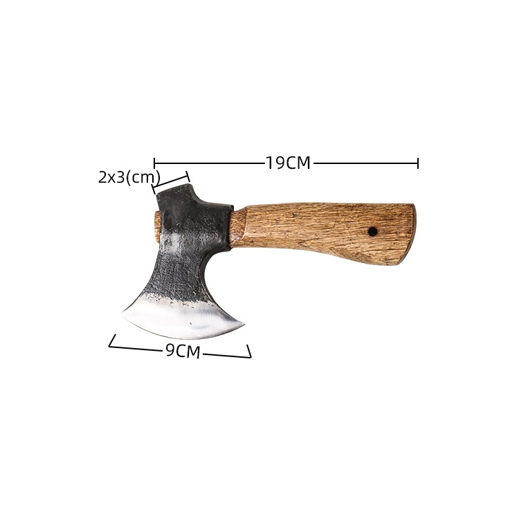 NEW Manganese Steel Forged Min - مراجعة Woodworking Hatchet وسعره