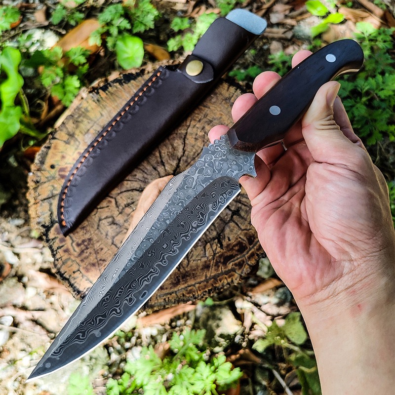 Damascus Steel Chef Knife, Hou - مراجعة Woodworking Japanese وسعره