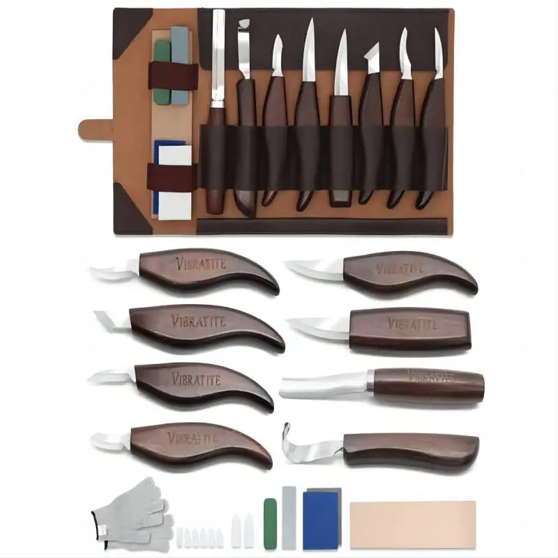 Wood Carving Kit 15PCS Wood Ca - مراجعة Woodworking Kits For Beginners وسعره