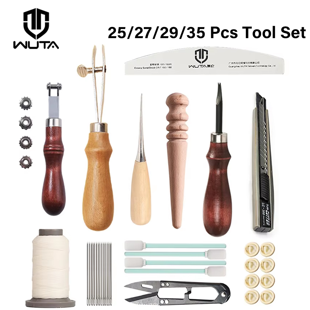WUTA Professional Leather Craf - مراجعة Woodworking Basic Tools وسعره