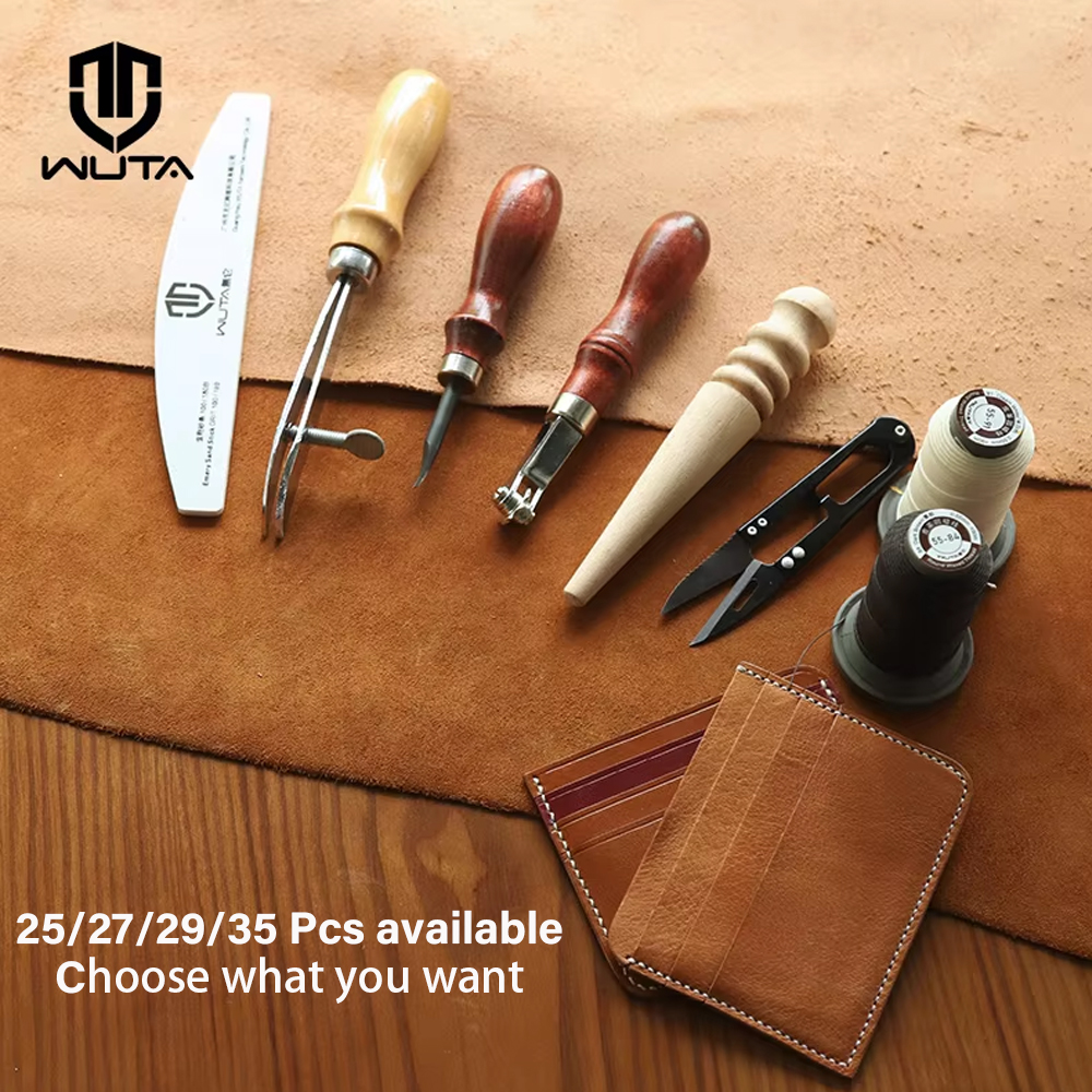 WUTA Professional Leather Craf - مراجعة Woodworking Basic Tools وسعره