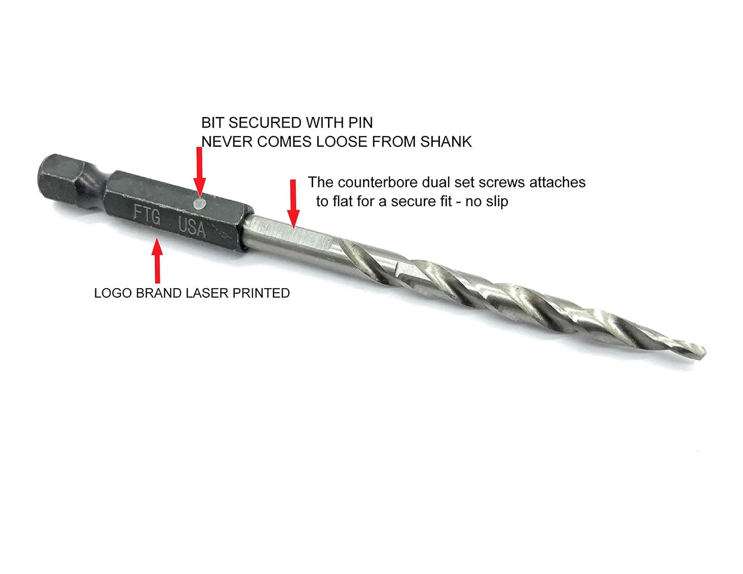 Adjustable Wood Countersink Dr - مراجعة Woodworking Drill وسعره