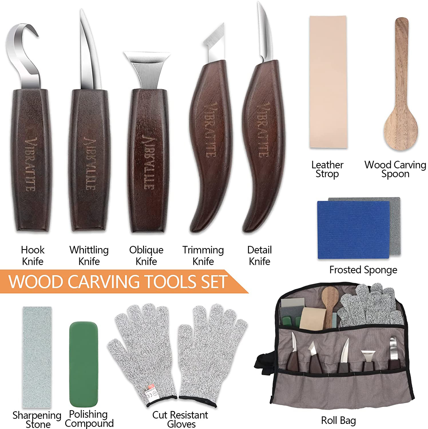 14 in 1 Wood Carving Tools Set - مراجعة Woodworking Kits For Beginners وسعره