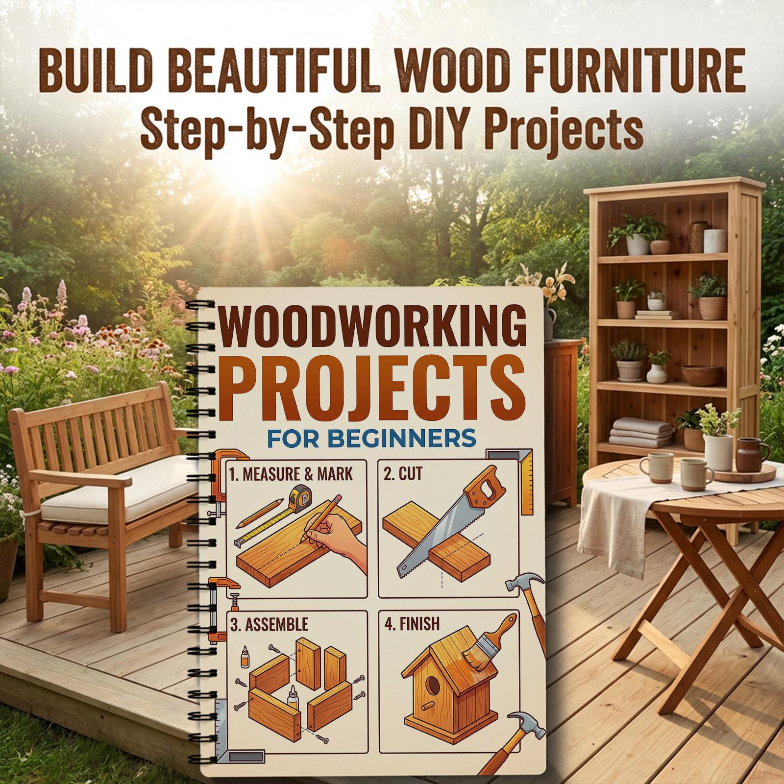 Woodworking Book for Beginners - مراجعة Woodworking Basic Tools وسعره