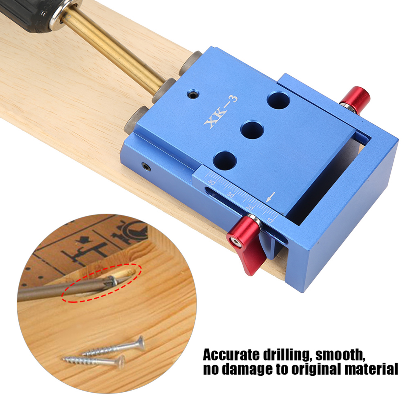 Hole Drilling Kit Woodworking  - مراجعة Woodworking Drill وسعره