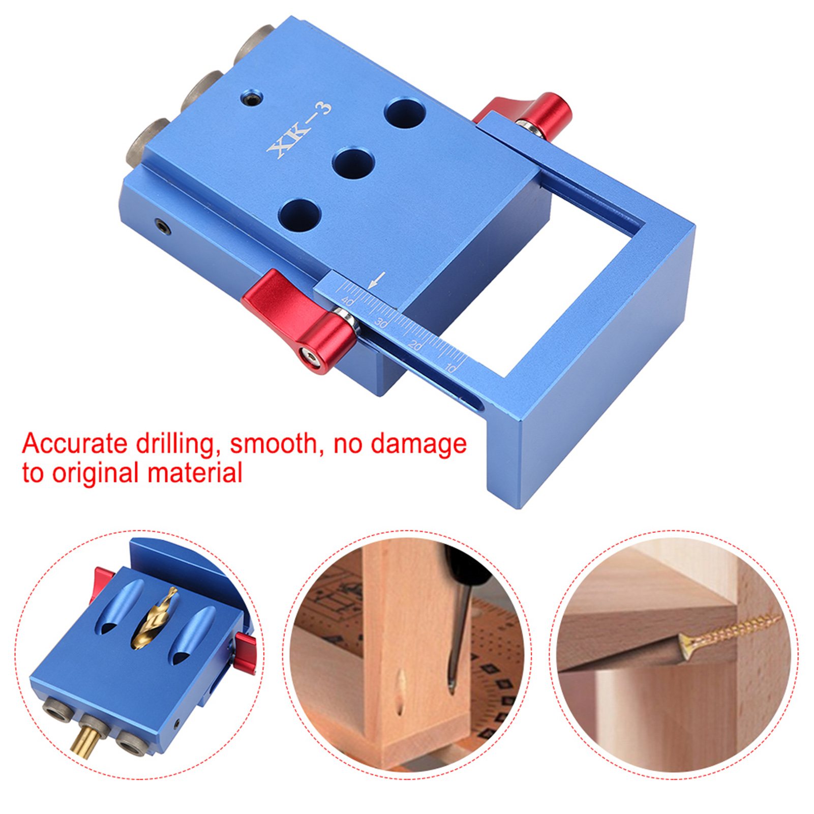 Hole Drilling Kit Woodworking  - مراجعة Woodworking Drill وسعره