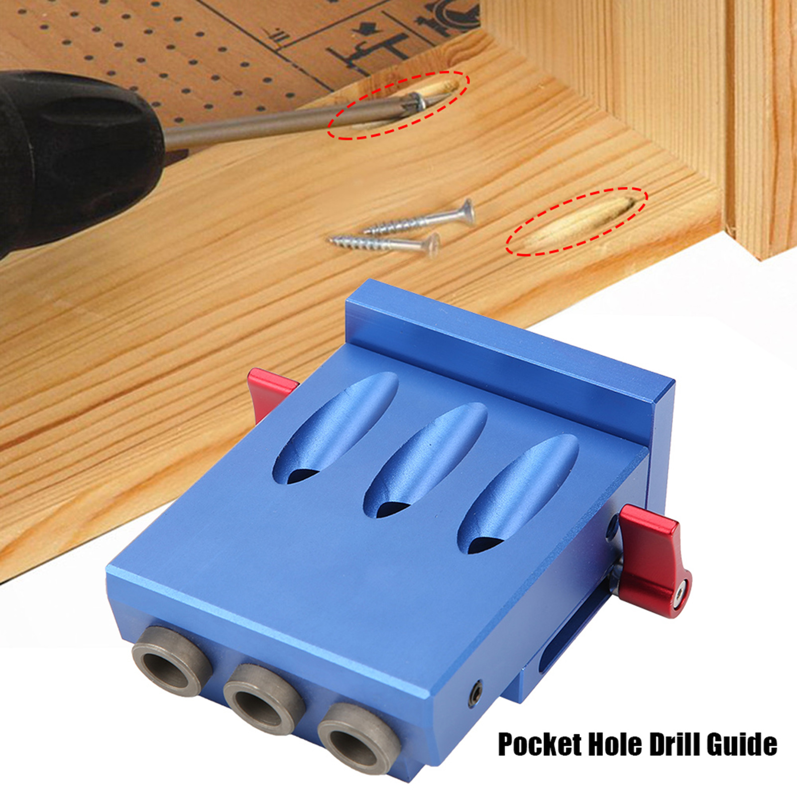 Hole Drilling Kit Woodworking  - مراجعة Woodworking Drill وسعره