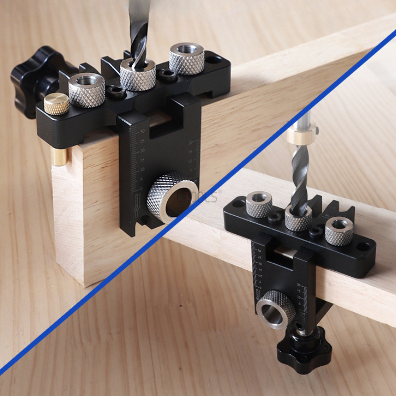 3 in1 Adjustable Doweling Jig  - مراجعة Woodworking Basic Tools وسعره