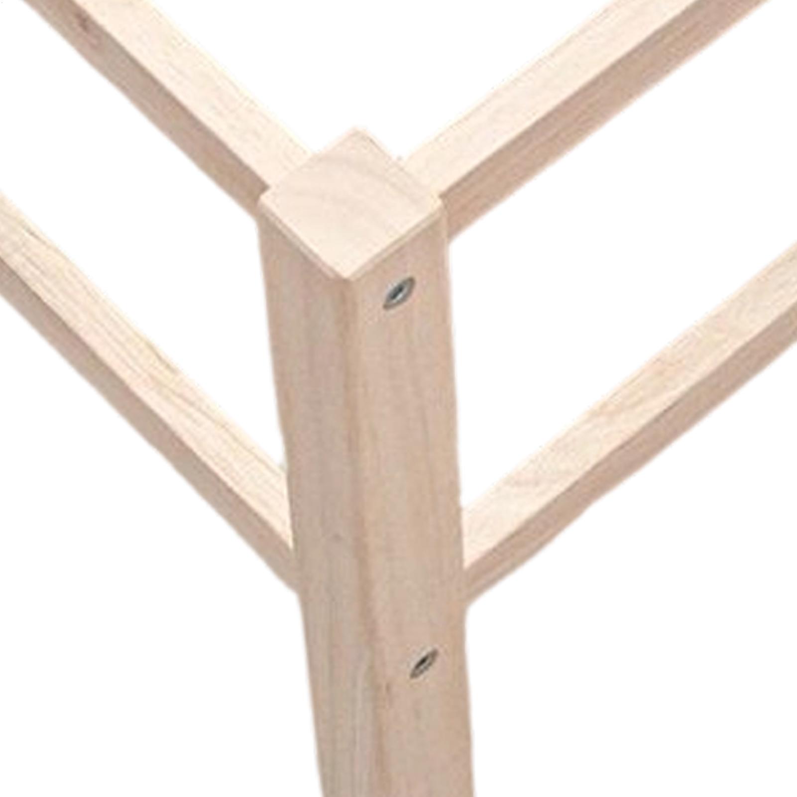 Unfinished Footstool Frame Kit - مراجعة Woodworking Kits For Beginners وسعره