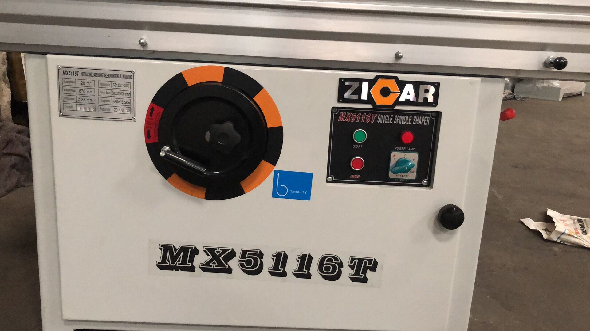 ZICAR Popular Spindle Moulder  - مراجعة Zicar Woodworking Machinery وسعره